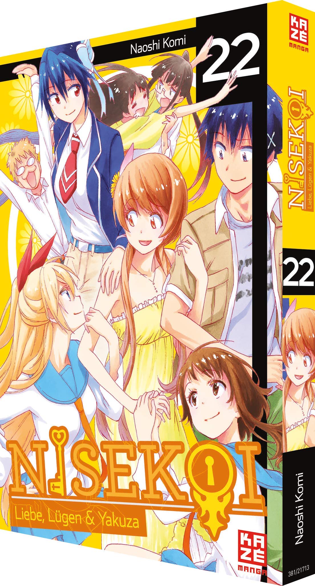 Nisekoi 22 Liebe Lugen Yakuza Komi Naoshi 9782889217137 Amazon Com Books