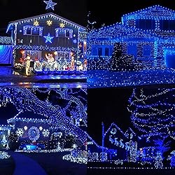 LJLNION 300 LED String Lights Outdoor Indoor, Extra
