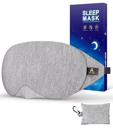 Mascherina Per Dormire 3D EVA BELLE In Memory Foam – Zero Pressione, Blocco Luce Totale