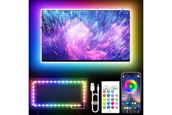 KANTUTOE 16.4ft RGB LED Strip Lights 1