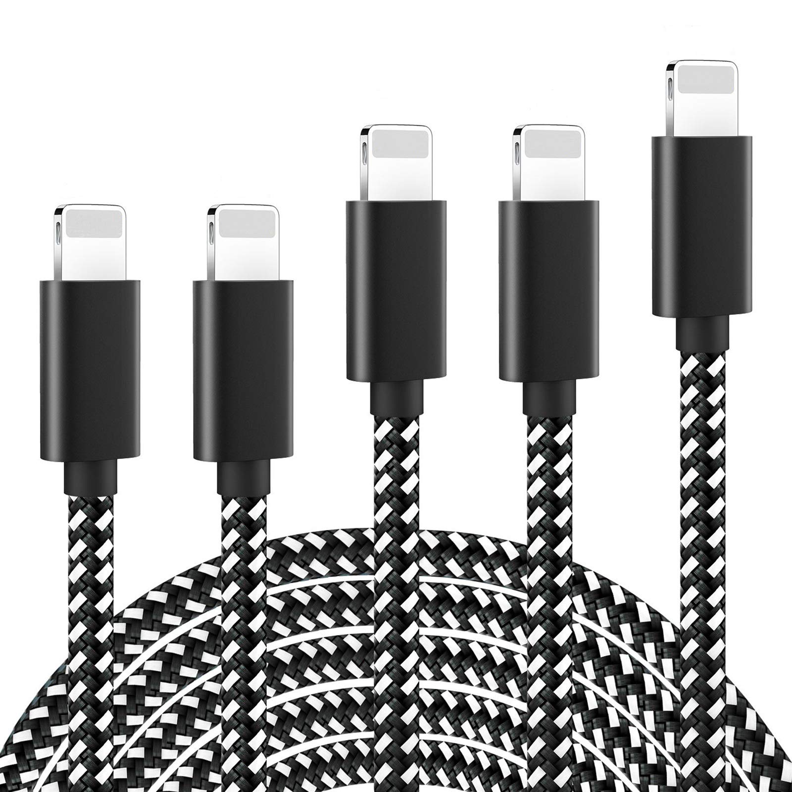 NIMASO USB C Cable, [4-Pack] USB Type C Charger Cable Fast Charging Lead For Samsung Galaxy S10 S9 S8 S20 Plus A3 A51 2017 Note 10 9 8, Huawei P10 P9, Google Pixel, Sony-0.3M+1M+2M+3M Nylon Braided