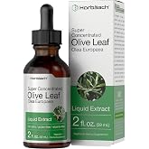 Horb&auml;ach Olive Leaf Extract Liquid | 2 fl oz | Super Strength | Alcohol Free, Vegetarian, Non-GMO, Gluten Free