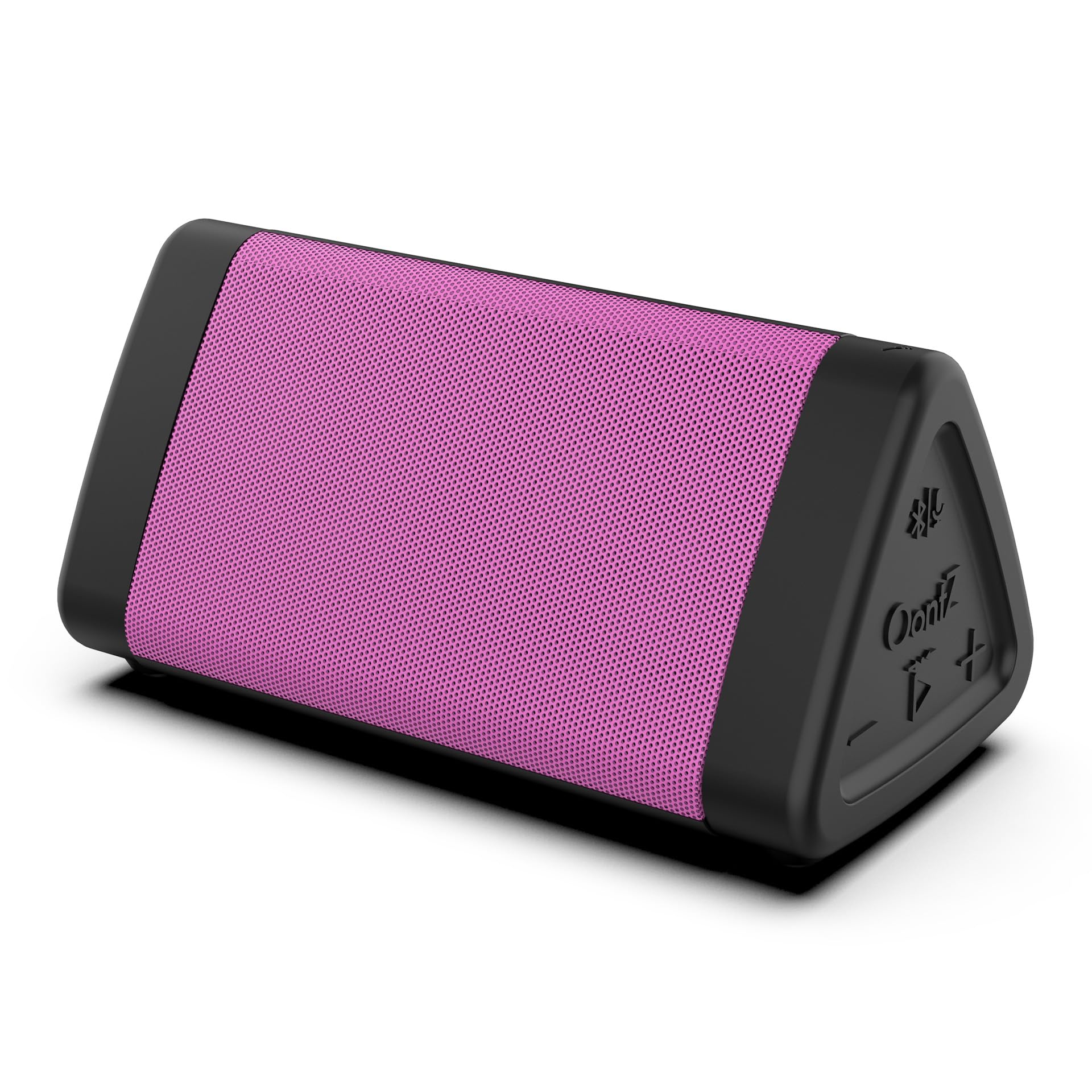 OontZ Angle 3 Bluetooth Speaker Pink, Crystal Clear Stereo Sound, Rich Bass, 100 Ft Wireless Range, Play Two Speakers Together (4th Gen only), Built-in Mic, IPX5, Portable Bluetooth Speaker
