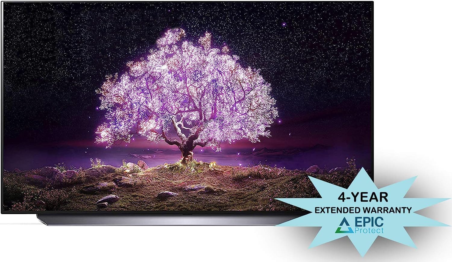 LG OLED C1 Series 65” Alexa Built-in 4k Smart TV (3840 x 2160), 120Hz Refresh Rate, AI-Powered 4K, Dolby Cinema, WiSA Ready, Gaming Mode (OLED65C1PUB, 2021)