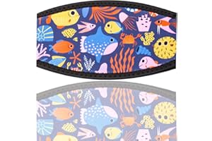 Diving Mask Slap Straps Cover Neoprene Creative Retro Swimming Goggles Glasses Strap Head Band Parts Accessories For Diving