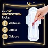 Always Ultra Secure Night Extra Sanitary Towels with Wings Size 5 18 pads view 4