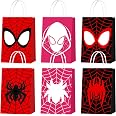 Epakh 24 Pcs Spider Gift Bags With Tissue Paper - Medium Goodie Bags For Halloween Birthday Party - View #13