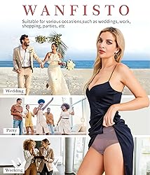 WANFISTO Tummy Control Shapewear for Women - Butt