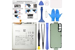 GREEN FUSION for Galaxy S22 Battery Replacement, Upgraded Li-ion Battery EB-BS901ABY Compatible with Samsung S22 SM-S901U/U1/B/W, with Instruction & Toolkit
