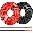 GS Power 16 AWG (True American Wire Ga) CCA Copper Clad Aluminum Primary Wire. 25 ft Red & 25 ft Black Bundle. for Car Audio Speaker Amplifier Remote Hook up Trailer Wiring (Also in 14 & 18 Gauge)
