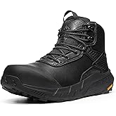 NORTIV 8 Composite Toe Boots for Men – Waterproof Lightweight Non-Slip ASTM F2412-24 & ASTM F2913-24 Safety Work Boots for Warehouse & Construction, VaporGuard-Nano