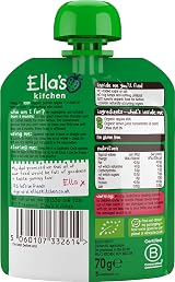 Ella's Kitchen Stage 1 First Taste Apples 70 g Pack of 7 4+ Months view 2