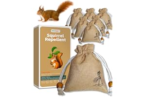 SEEKBIT Squirrel Repellent to Keep Squirrel Chipmunk Away from RV Attic Engines, Peppermint Oil Squirrel Deterrent Rodent Mice Mouse Repellent Pouches Indoor Home Closets Garage Trucks Car Use
