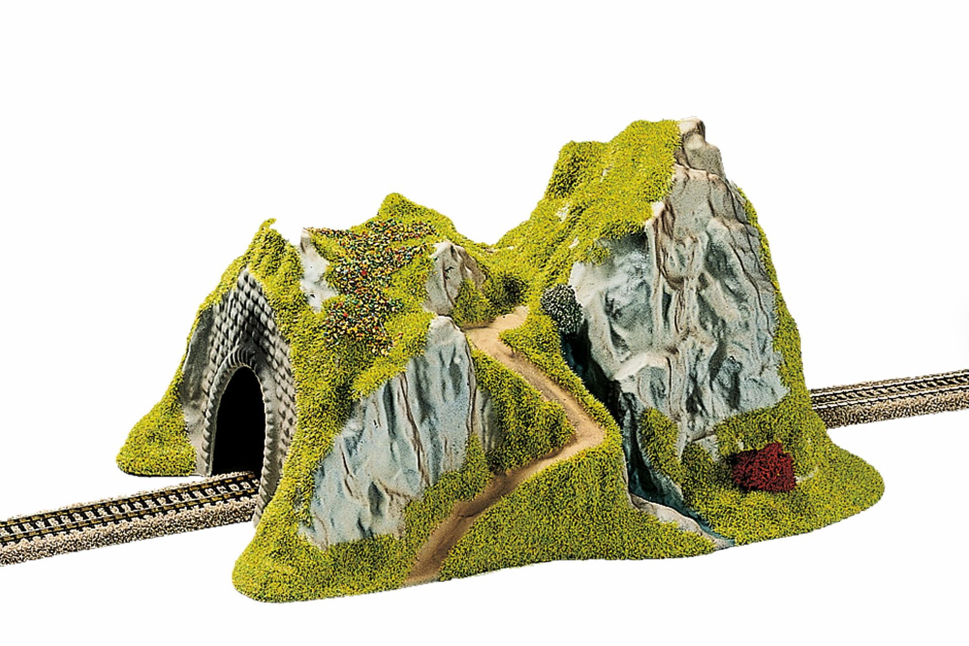 Noch 48670 - Tunnel, 1 way, straight, 31 x 18 x 14 cm, Height under the roof 5.6 cm