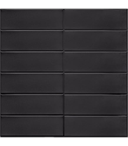 XUANINY 5-Sheet Peel And Stick Metal Mosaic Tiles – Brushed Black Aluminum Backsplash Sticker For Kitchens (11.41x11.41 Inch Per Sheet, 5-Pack)