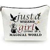 Zengzetong lnfinite Magic Gifts for Women Makeup Bag, Cute Magic Themed Cosmetic Bag, Gifts for Magical Women, Sister, Friends, Birthday