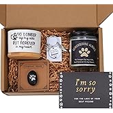 LESEN Loss of Dog Cat Pet Sympathy Gift,Dog Memorial Gifts for Loss of Dog,Dog Passing Away Bereavement Remembrance Gift Basket for Friends Family