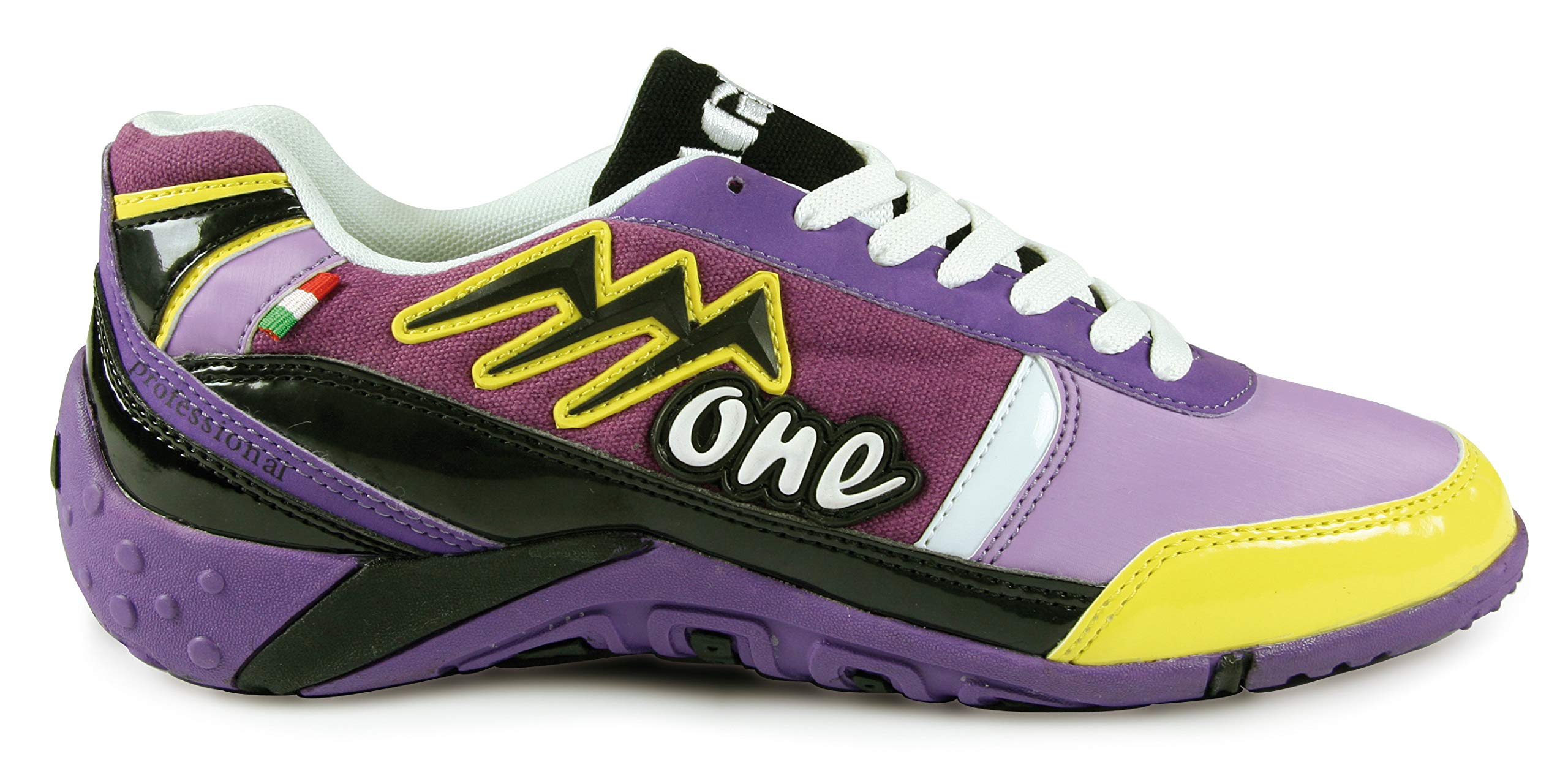 AGLA One Violet/Yellow, Technical Shoes Unisex Adult, Purple, 39.5