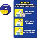 Sea Monkeys The Original Sea Monkeys On Mars Grow Kit Includes Eggs Food Water view 8