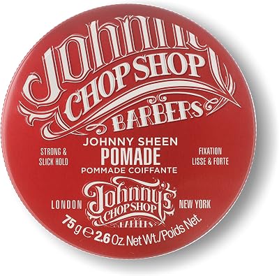 Johnny's Chop Shop Johnny Sheen Hair Pomade 75g - Uncompromising Hold & Shine