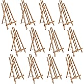 US Art Supply® 18" Large Tabletop Display A-Frame Artist Easel (12-Pack)