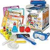 Dr. STEM Toys - Kids First Chemistry Set Science Kit | 29 Lab Elements Includes 10 Easy Experiments | Safe and Non-Toxic Ideas for Kids | Stem Experiments, Learning & Educational Toys