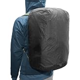 Peak Design Rain Fly rain Cover, Black, Peak Design Tech Pouch, Black, One Size