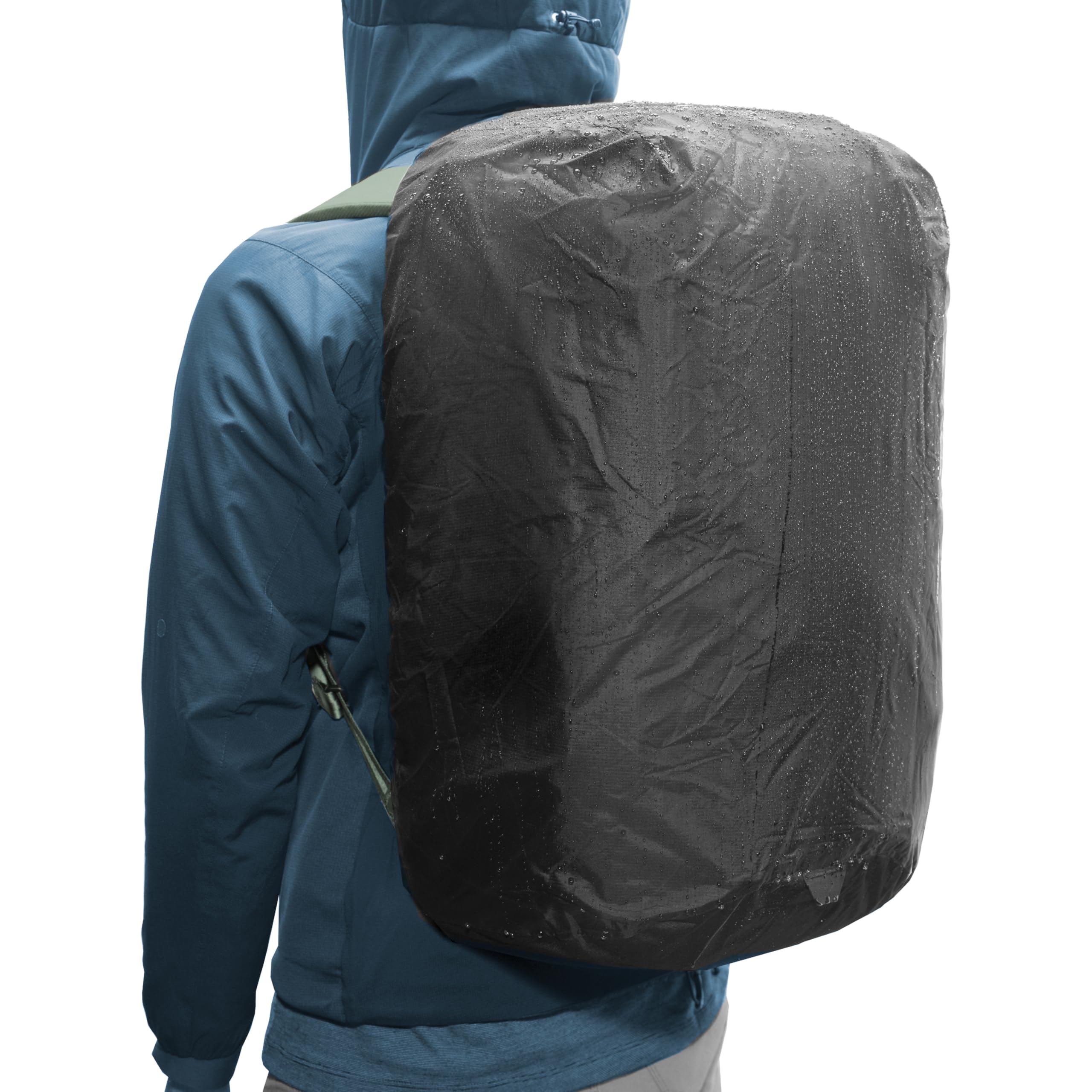 Peak Design Travel Rain Fly for Backpack, 45L, Waterproof Cover for Hiking or Travel, Siliconized Ripstop Nylon, Integrated Carry Pouch, Backpack Rain Cover