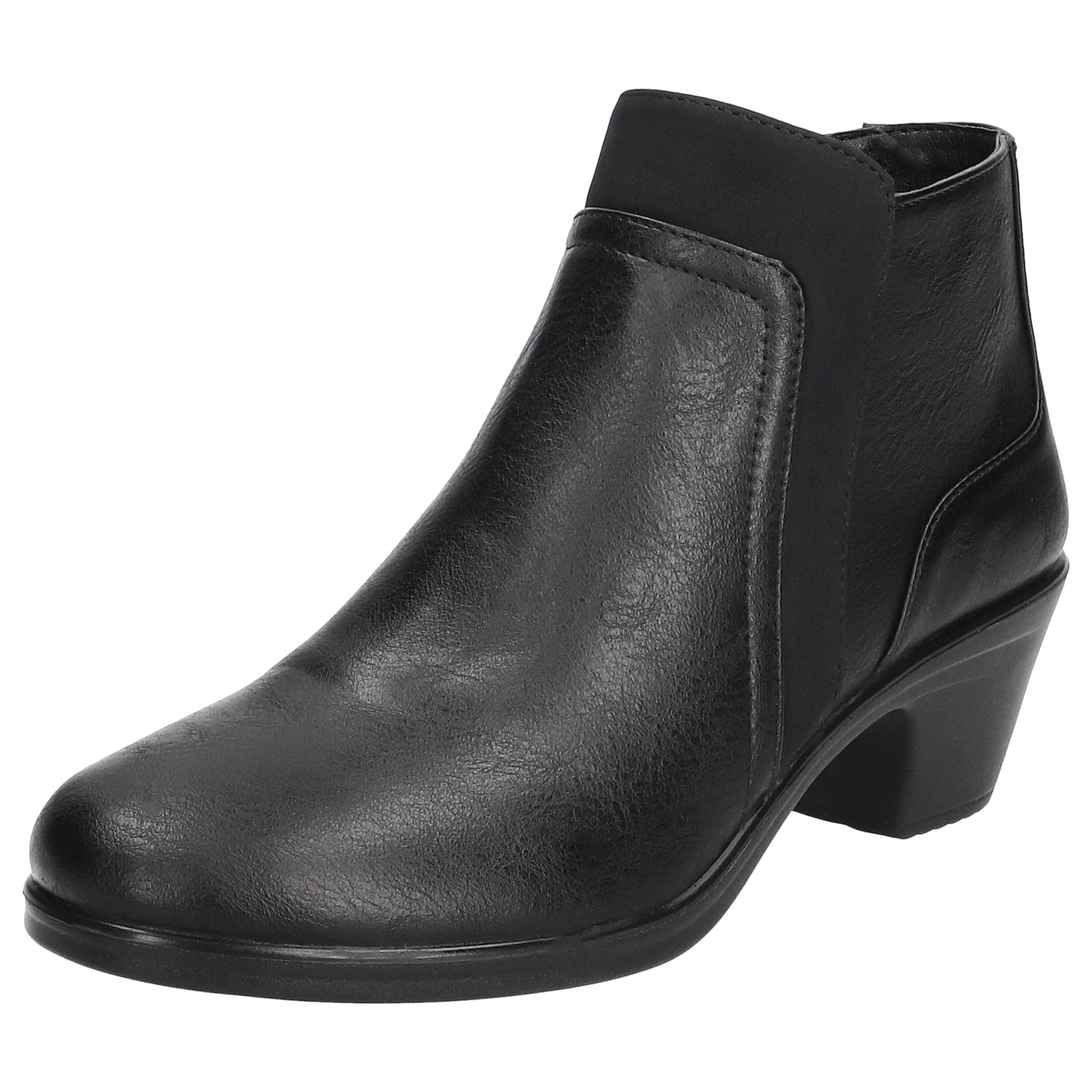 Easy Street Women’s Langley Boots, Black-Lame, 12