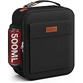 HOTOR Lunch Bag for Men & Women - Large Capacity Insulated Lunch Bag with Mutiple Pockets, Easy-Carrying & Wear-Resistant Coo