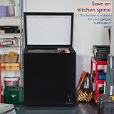 Russell Hobbs 198L Chest Freezer RH198CF0E1B Freestanding Black view 4