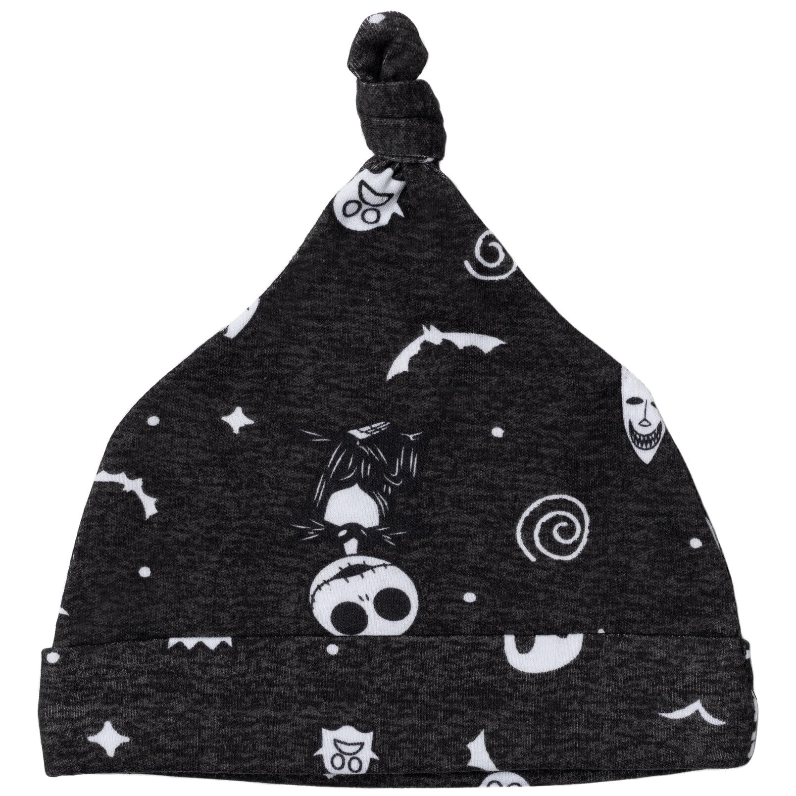 Disney Nightmare Before Christmas Zero Sally Oogie Boogie Baby Bodysuit Pants and Hat 3 Piece Outfit Set Newborn to Infant