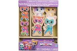 Disney Super Kitties Wooden Magnetic Dress Up Set