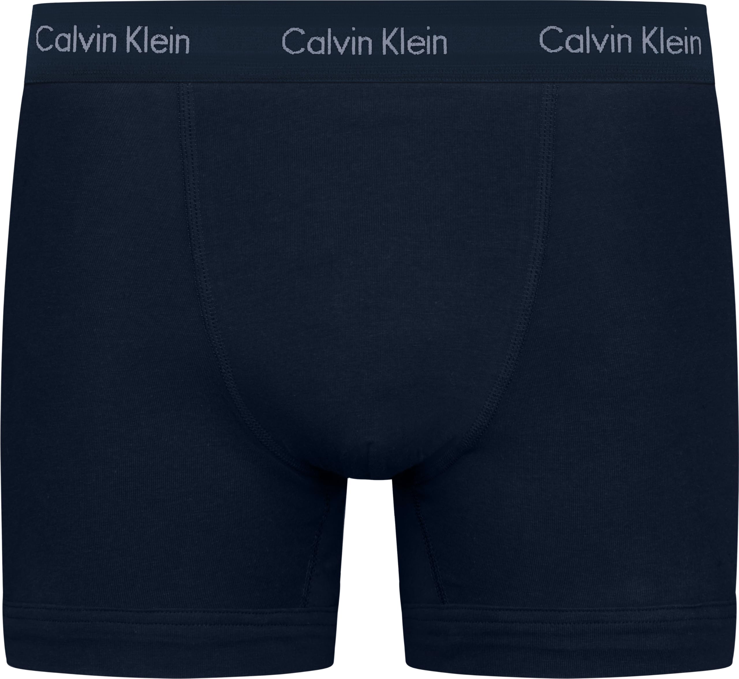 Calvin Klein Herren 3er Pack Boxershorts Trunks Unterwäsche, Mehrfarbig (C-Black/Blu/Blu), L 7