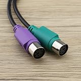 Create idea 2PCS PS2 to USB Adapter Keyboard Mouse Converter Cable Y Splitter view 5