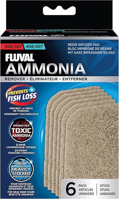 Fluval Ammonia Remover Pad 306/307 and 406/407 Filters
