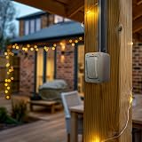 BG Electrical Nexus Storm Slim Outdoor 2-Way Switch LED Indicator Grey WP12S view 7