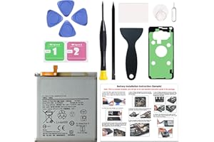 MAXSHARKS New Upgraded Battery for Galaxy S21 Ultra, EB-BG998ABY Replacement Battery Compatible with Samsung Galaxy S21 Ultra, with Repair Tools & Instruction