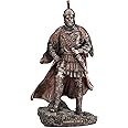Veronese Design 9 5/8 Inch Carthaginian General Hannibal Barca Cold Cast Resin Bronze Finish Warrior Sculpture