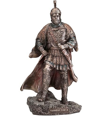 Hektor Figur - Mit Speer Und Schild Zum Angriff - Veronese Held Statue