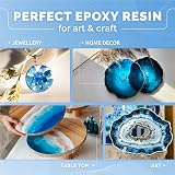 Craft Resin 16L Epoxy Resin Kit Crystal Clear 1:1 Hardener Food Safe view 3