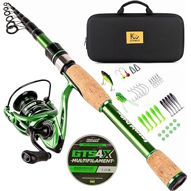 Amazon.com New Releases: The best-selling new & future releases in Fishing  Rod & Reel Combos