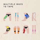 KG Physio Kinesiology Tape 5m Roll Pink Universal Multi-use KT Tape view 7