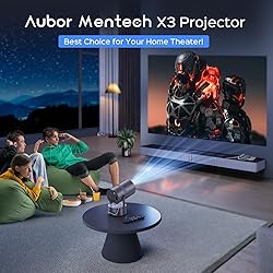 [Built-in Battery] Mini Projector with Wifi and