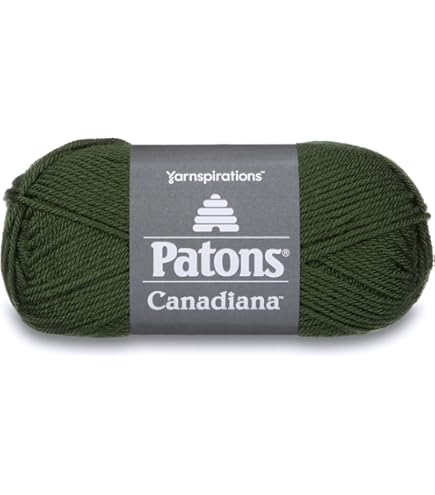 Patons Canadiana Yarn 6-Pack - White 100% Acrylic Medium Weight For Knitting & Crochet