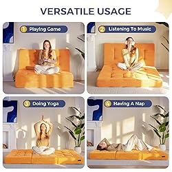 MAXYOYO Tri-Fold Mattress, 6 Inch Tufted Folding
