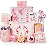 18th Birthday Gifts for Girls, Happy 18th Birthday Gift Ideas Set for Her,Cute Unique Turning To 18 Year Old Birthday Gifts Basket Presents Set for Women,Best Friend, Sister, Daughter,Female