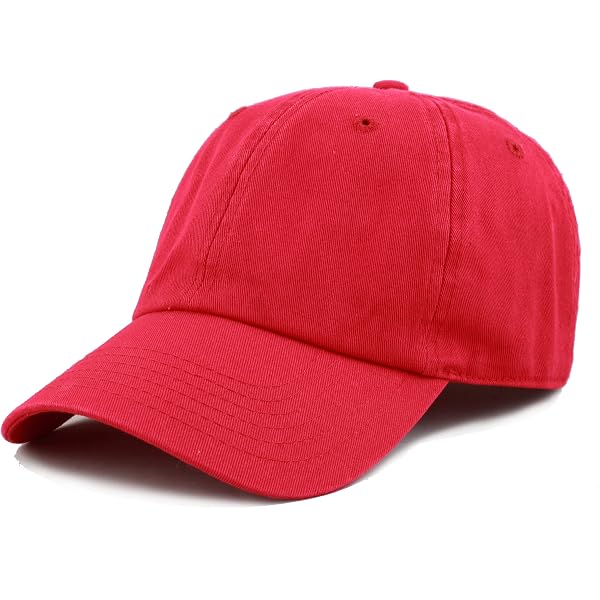 The Hat Depot 100% Cotton Canvas 6-Panel Low-Profile  display picture 1