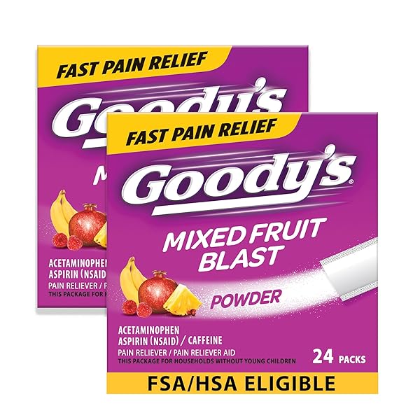 GOODY’S EXTRA STRENGTH HEADACHE POWDER, MIXED FRUIT BLAST...