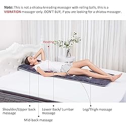 COMFIER Full Body Massage Mat Pad with Heat, Chair